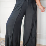 Coastal Knit Pants - Black