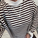 Cocoa Cream Mock Neck