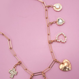 Heart of Gold Charm Necklace