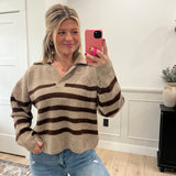 Soft Stripes Pullover