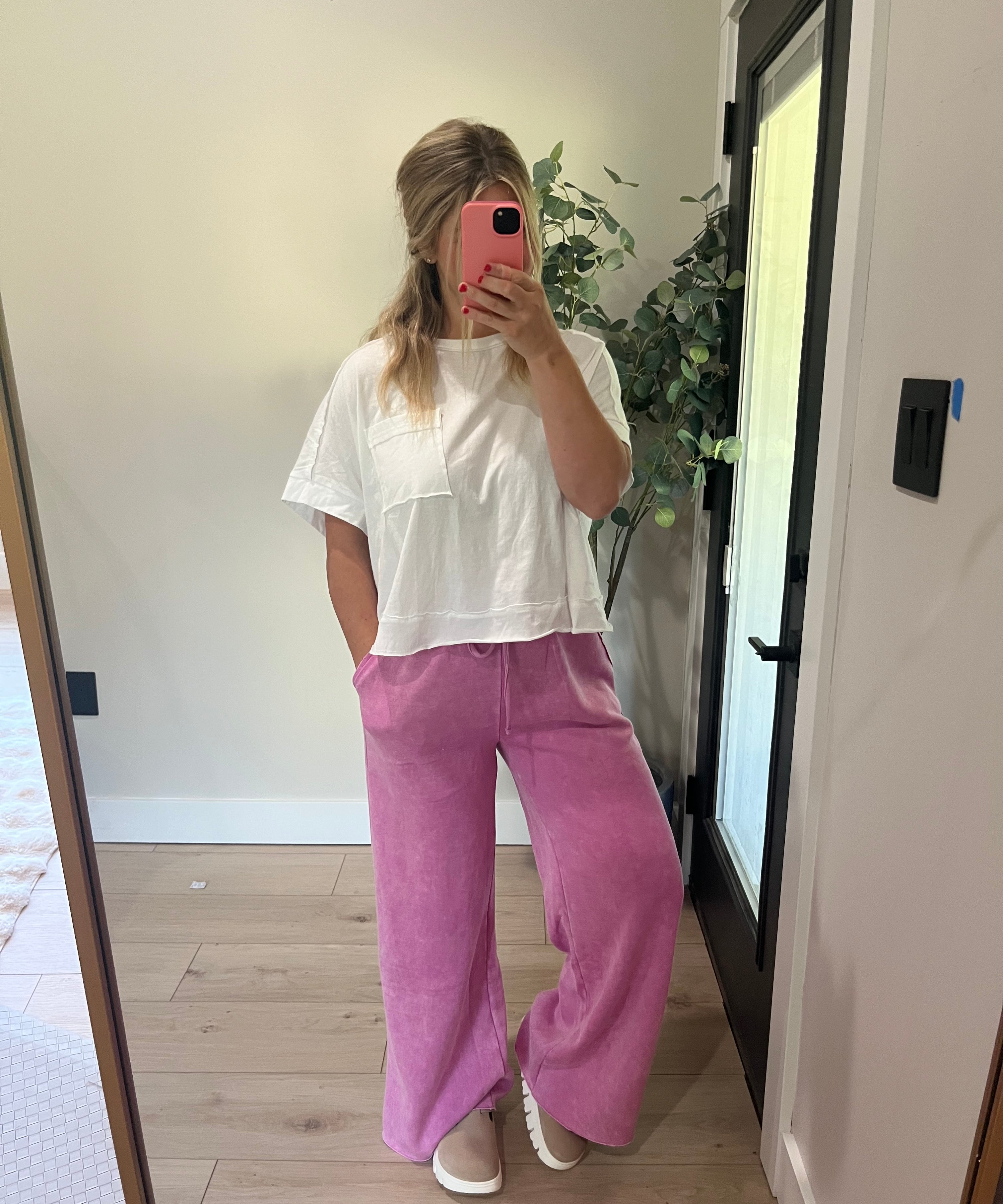 Cloud Nine Sweats - Pink