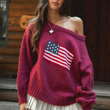 Brandi American Flag Knit