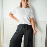 Coastal Knit Pants - Black