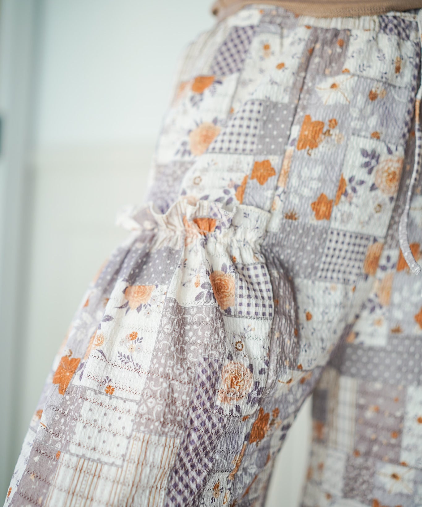 Modern Mosaic Wide Legs