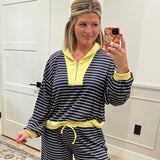 Sideline Chic Stripe Top