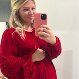 The Scarlett Bow Top