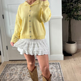 Yellow Peep Cardi