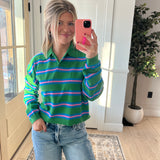 Callie Striped Top