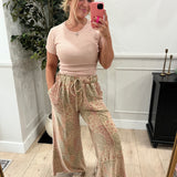 Floral Meadow Wide Legs