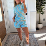 Blue Skies Ribbed Set