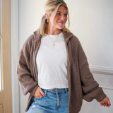 Louise Zip-up Cardi