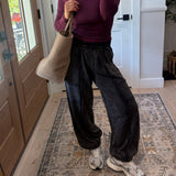 Worn-In Pants - black