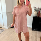 Fireside Stripe Dress