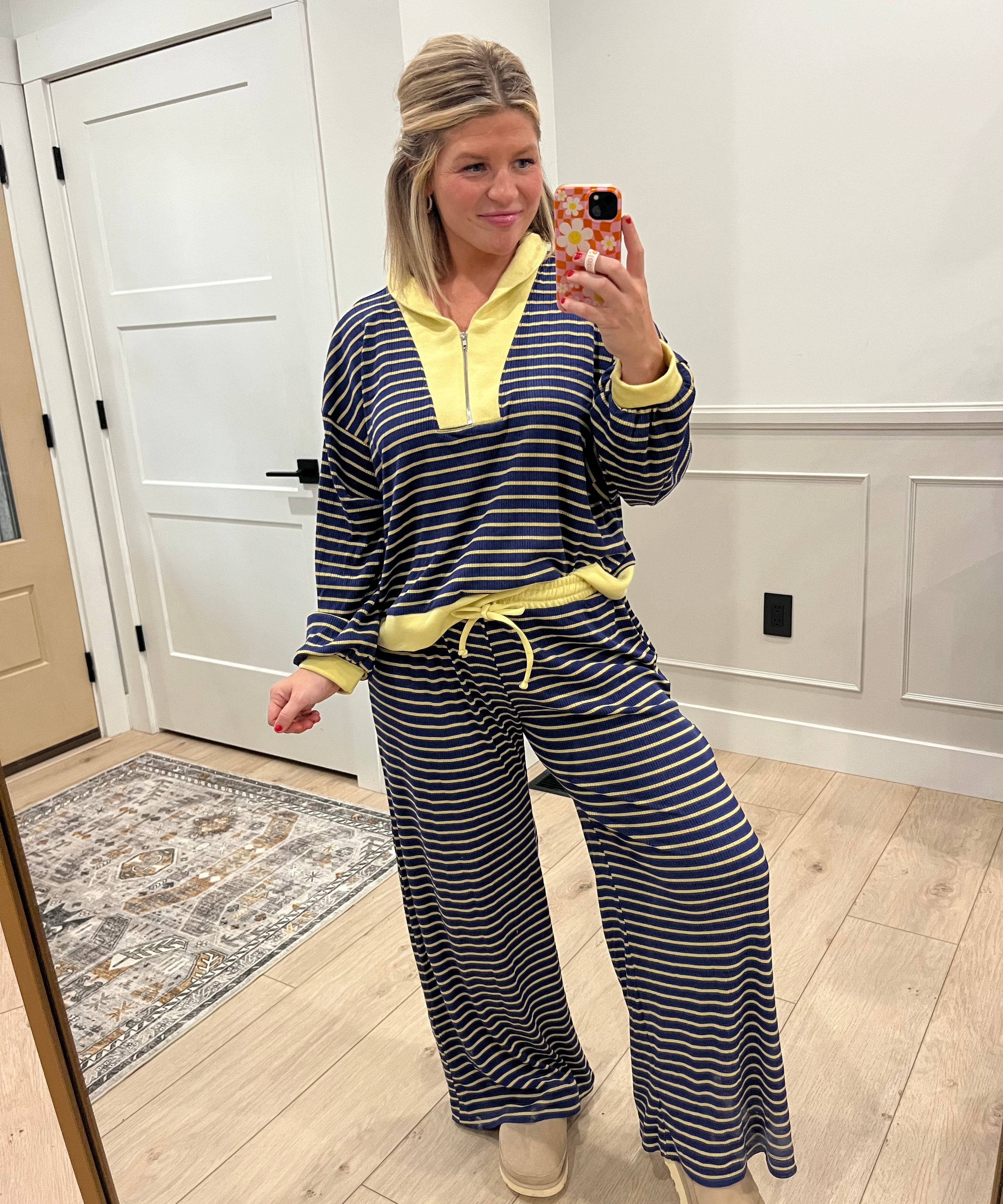 Sideline Chic Stripe Top