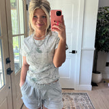French Terry Lounge Shorts - Grey