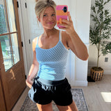 Honey Dot Cami - sky blue