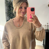 Camel Pullover