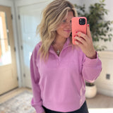 Easy Mode Half Zip - 3 colors!