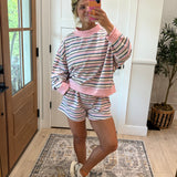 Sunset Sherbert Set - Ivory/Pink