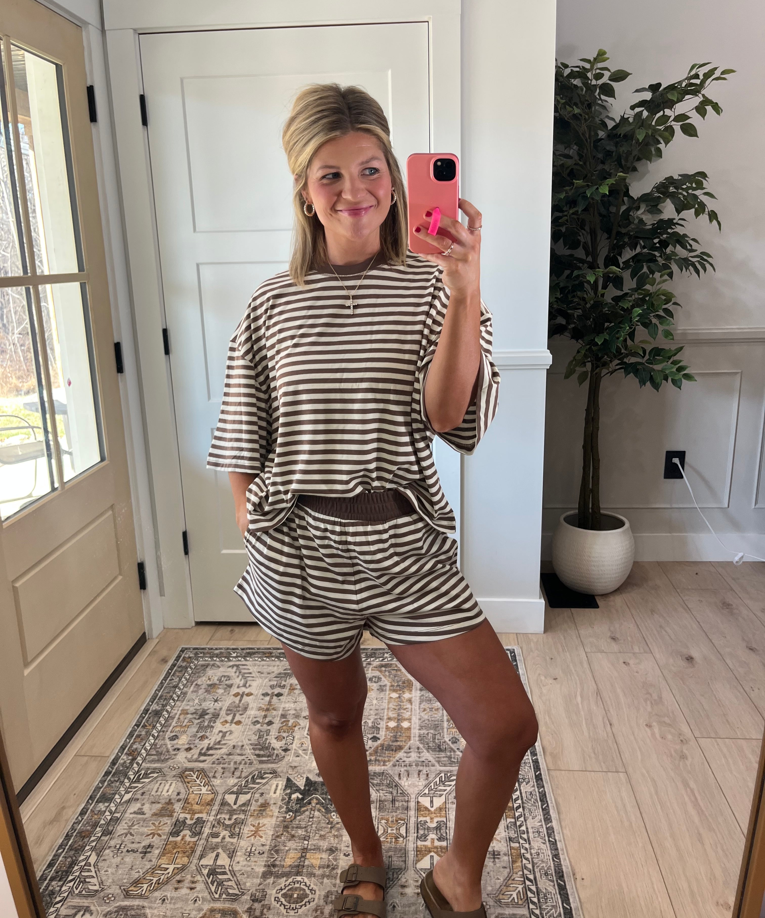 Chocolate Striped Set
