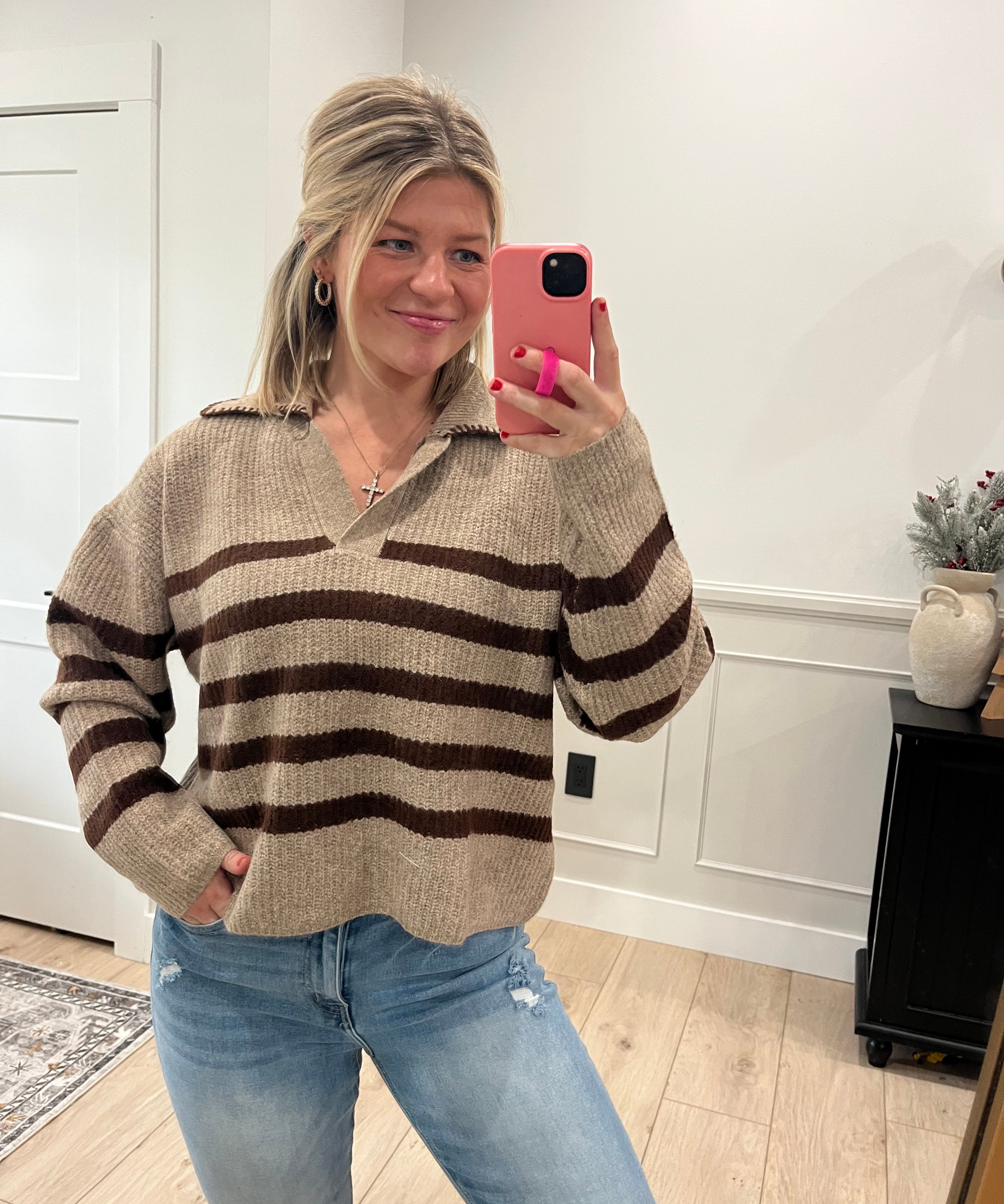 Soft Stripes Pullover