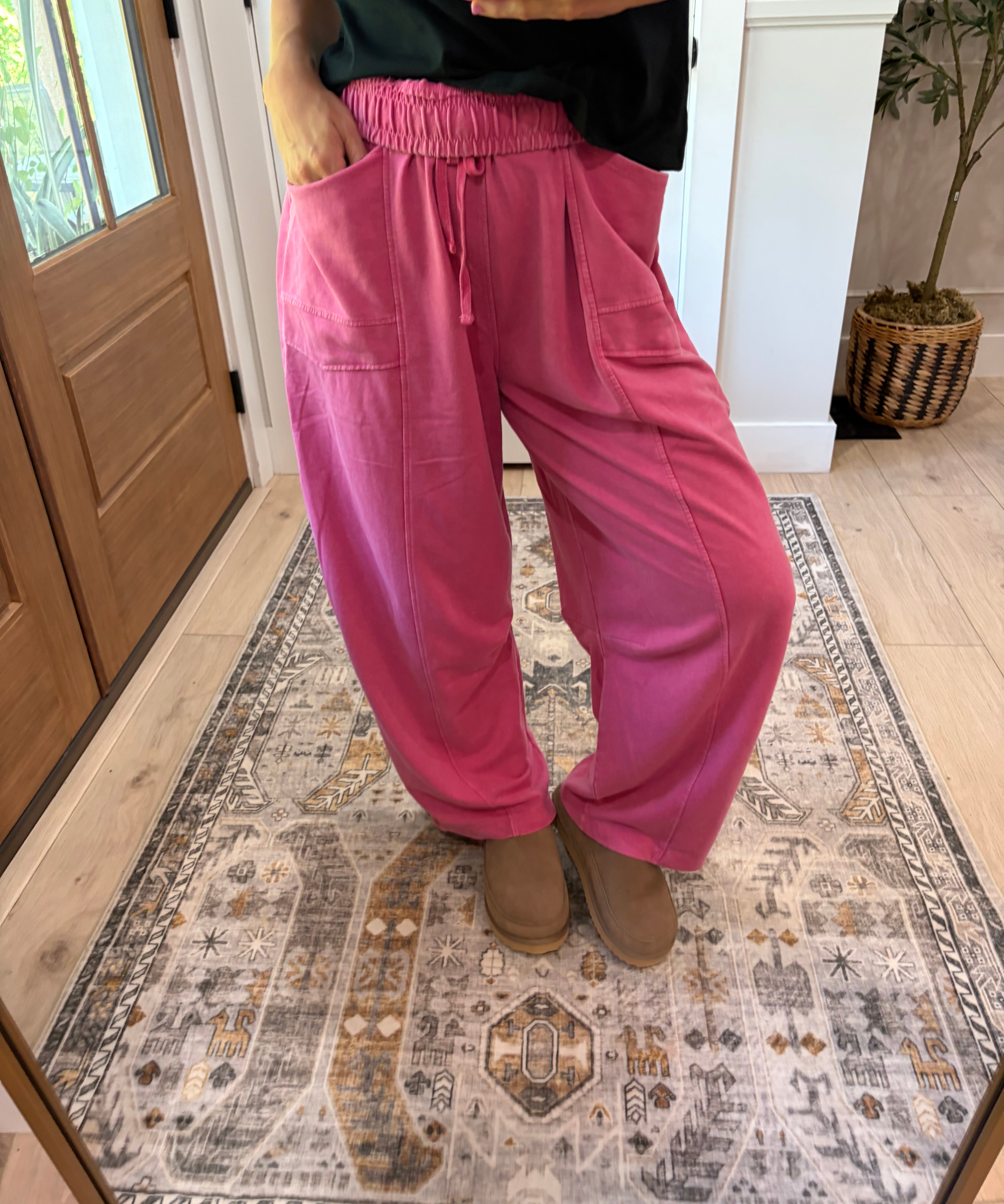 Better Pocket Pants - pink
