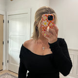 Blackout Beauty Off Shoulder