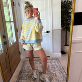 Sunset Sherbert Set - Yellow/Blue