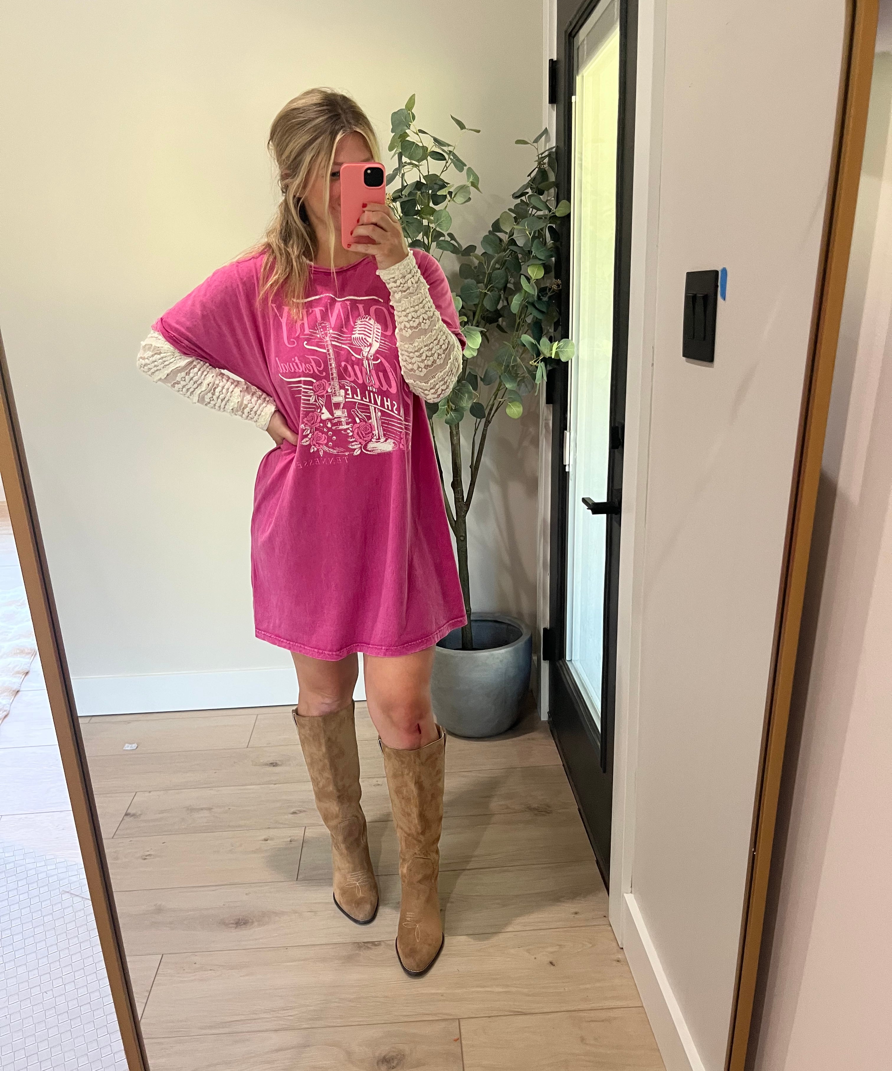 Backroads T-Shirt Dress