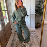 Worn-In Pants - sage