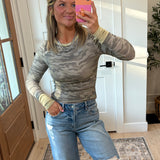 After Hours Camo Top