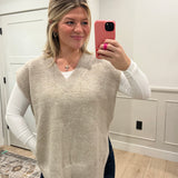 Carli Knit Sweater Vest