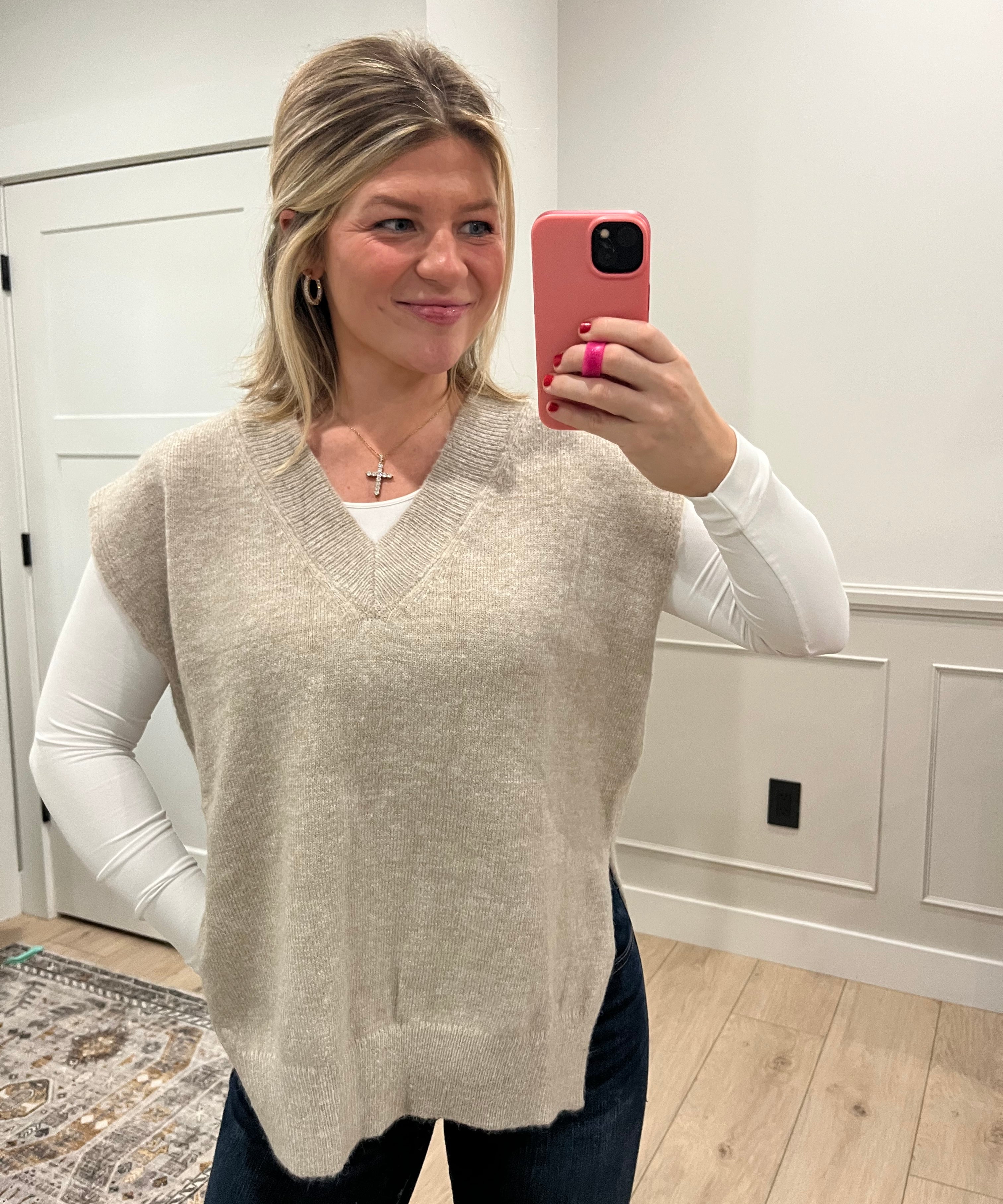 Carli Knit Sweater Vest