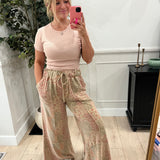 Floral Meadow Wide Legs