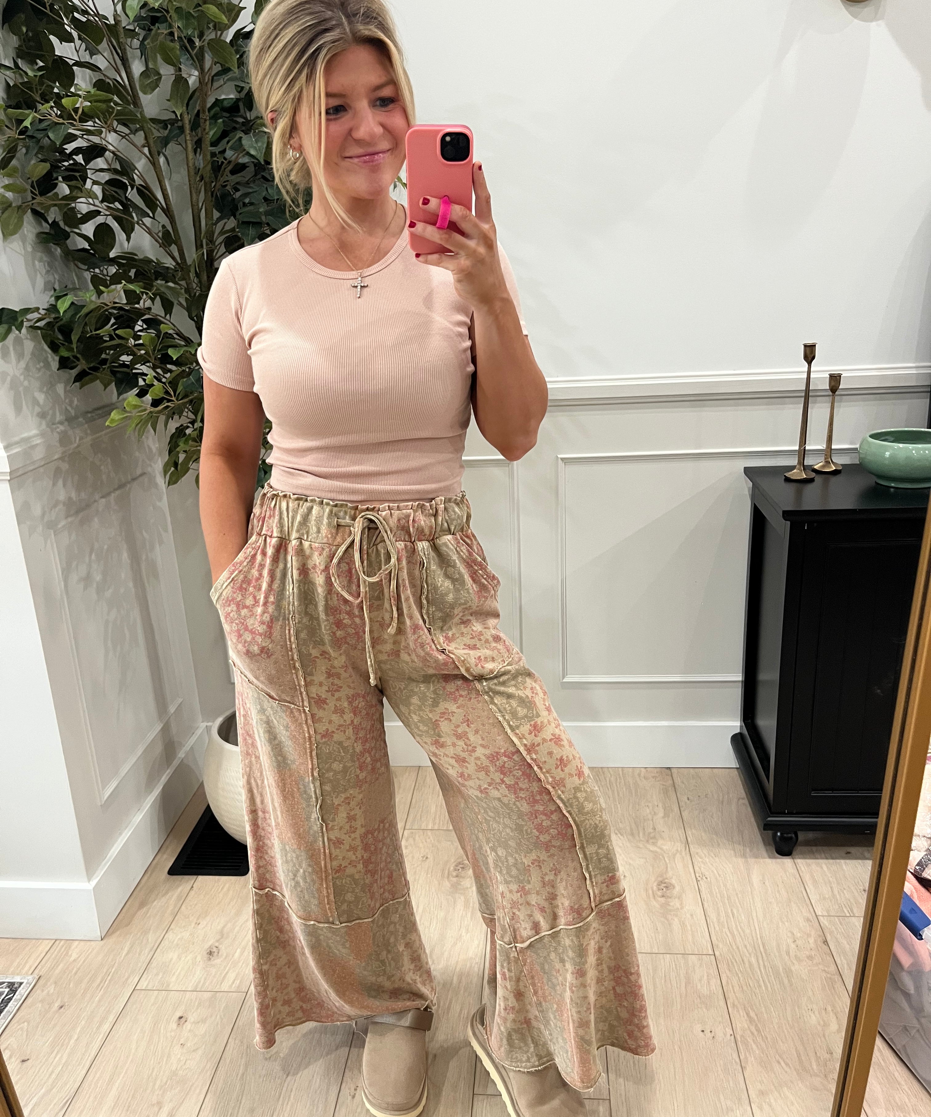 Floral Meadow Wide Legs