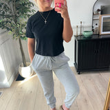 Heather Grey Joggers