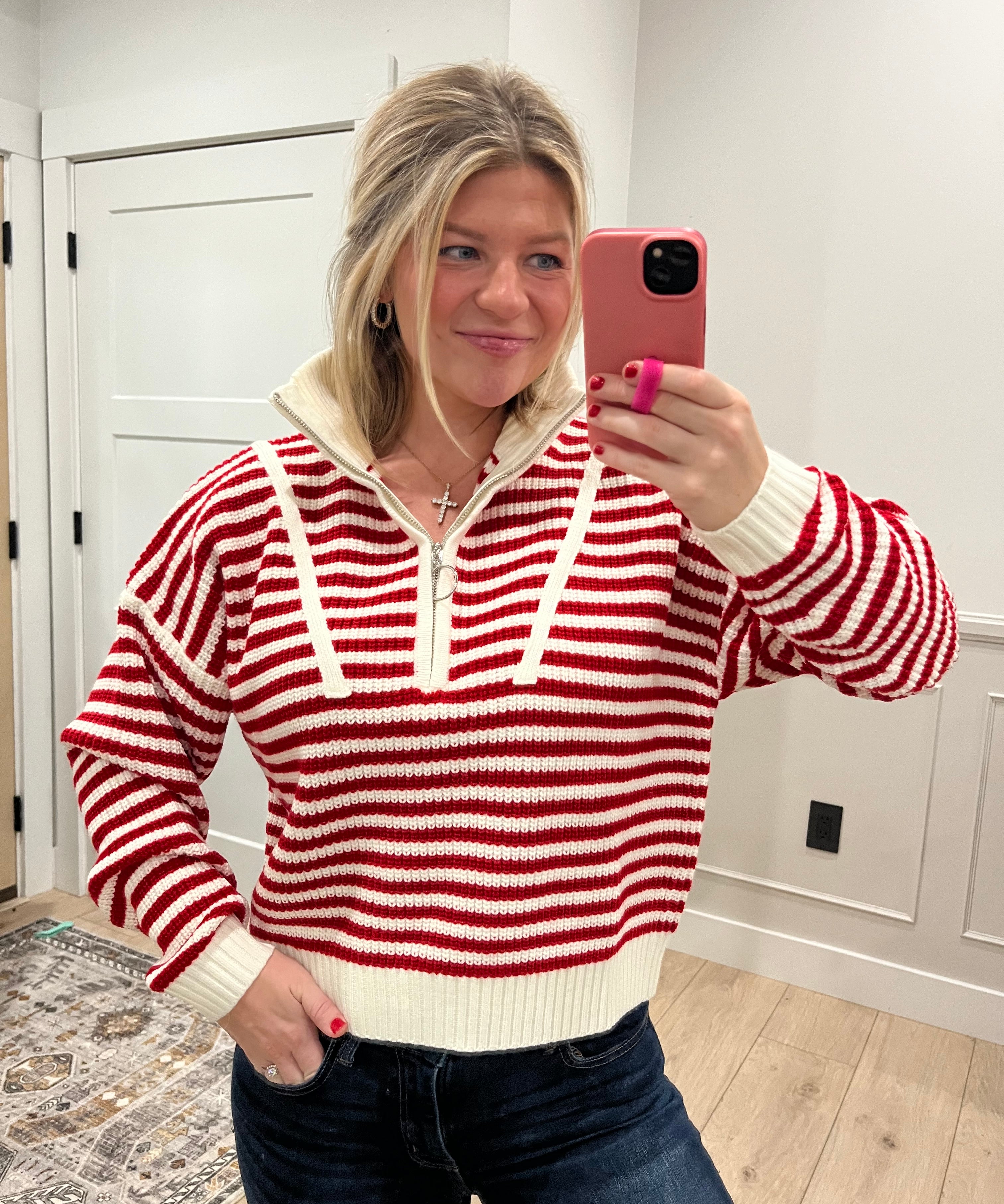 Preppy Californian Half-zip