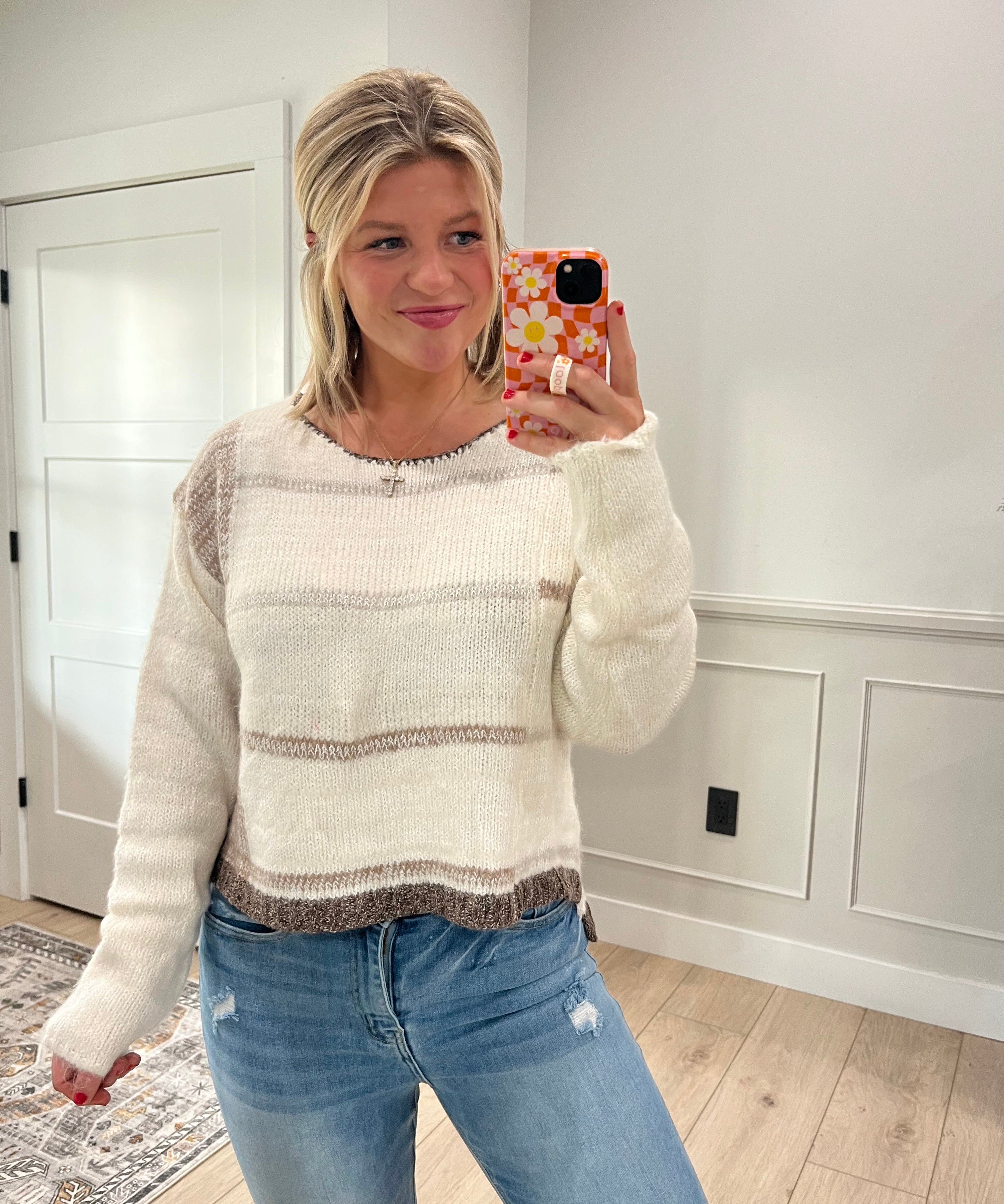 Mona Knit Stripe