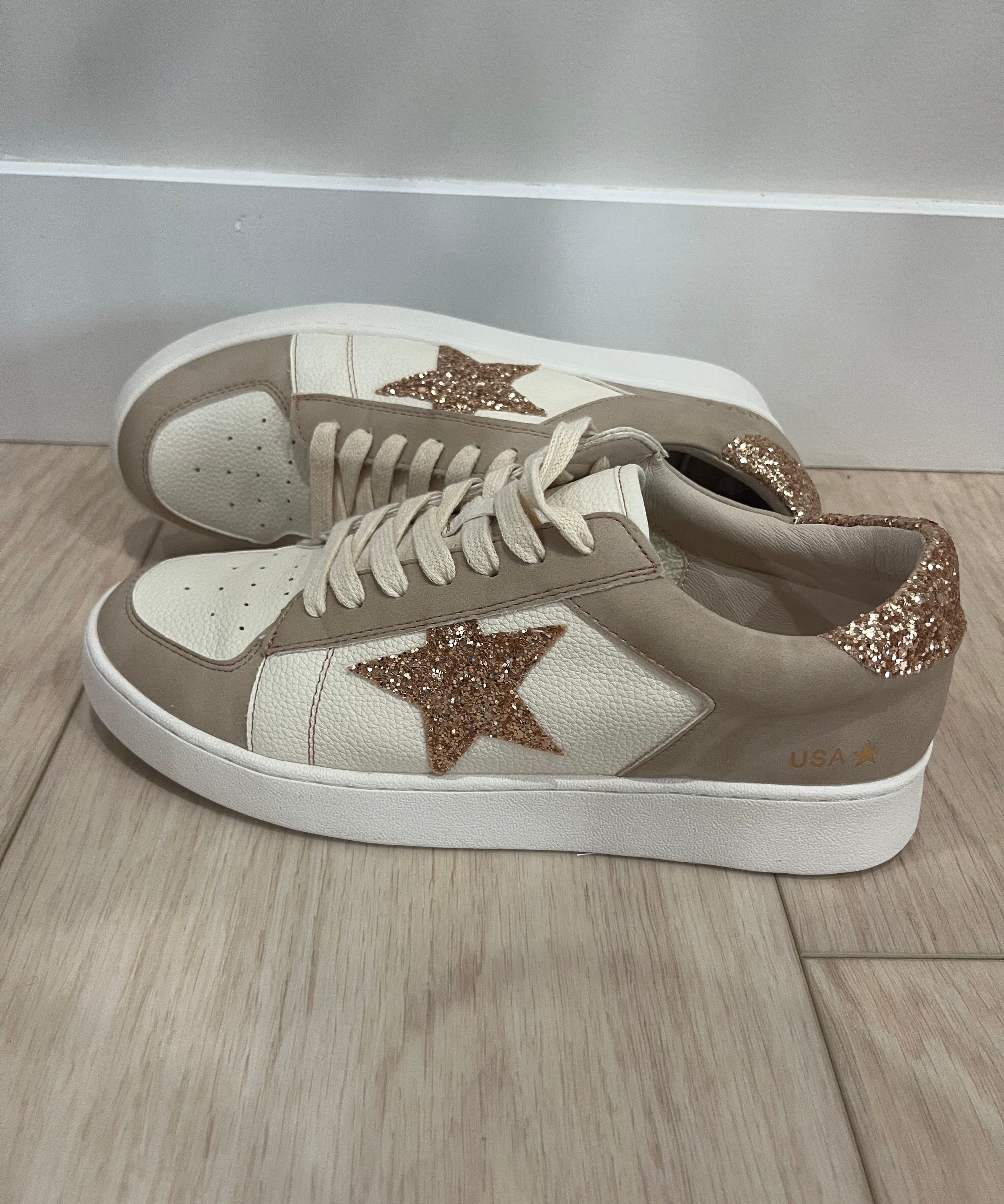 Gold Star Sneakers