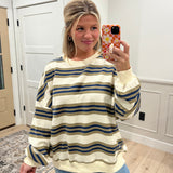 Evergreen Navy Pullover