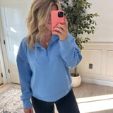Easy Mode Half Zip - 3 colors!