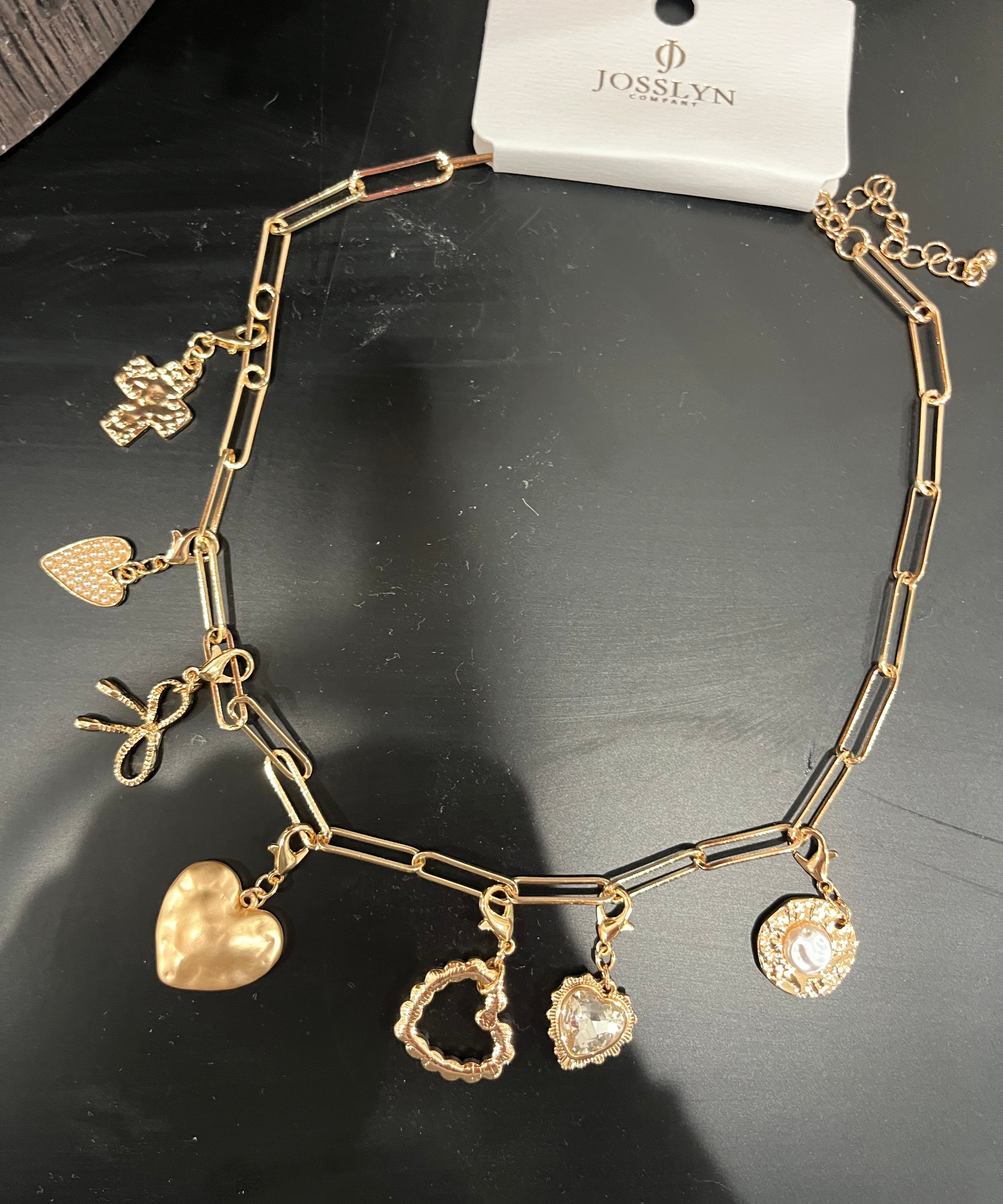 Heart of Gold Charm Necklace