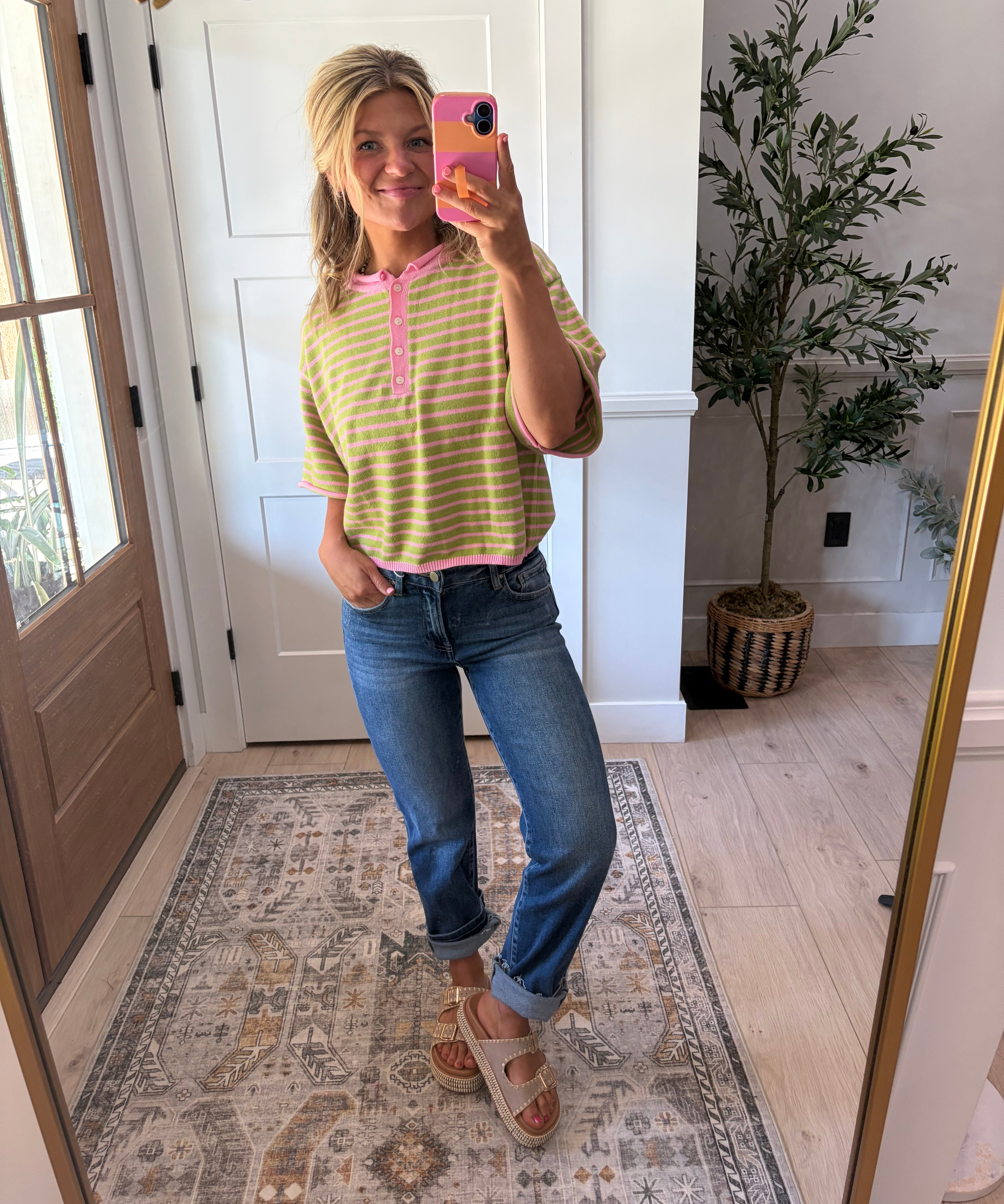 Happy Hour Henley Sweater