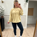Core Essential Butter V-Waist Leggings - Navy