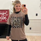 Comfort Colors Camo Smiles Tee