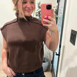 Hannah Mock Neck Sweater