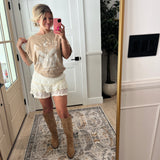 Tiered Ruffle Skort