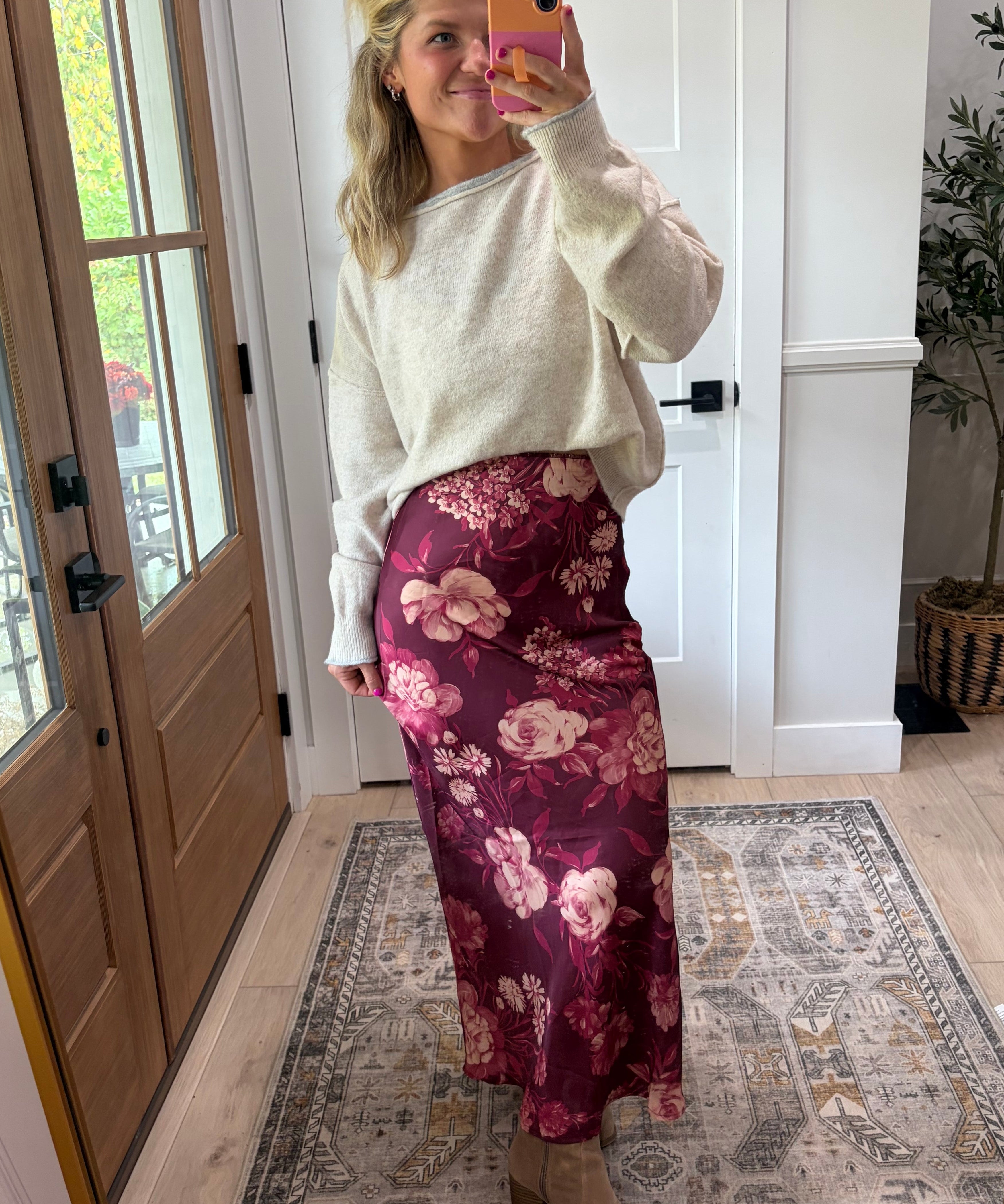 Bordeaux Bloom Maxi