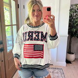 Varsity America Pullover