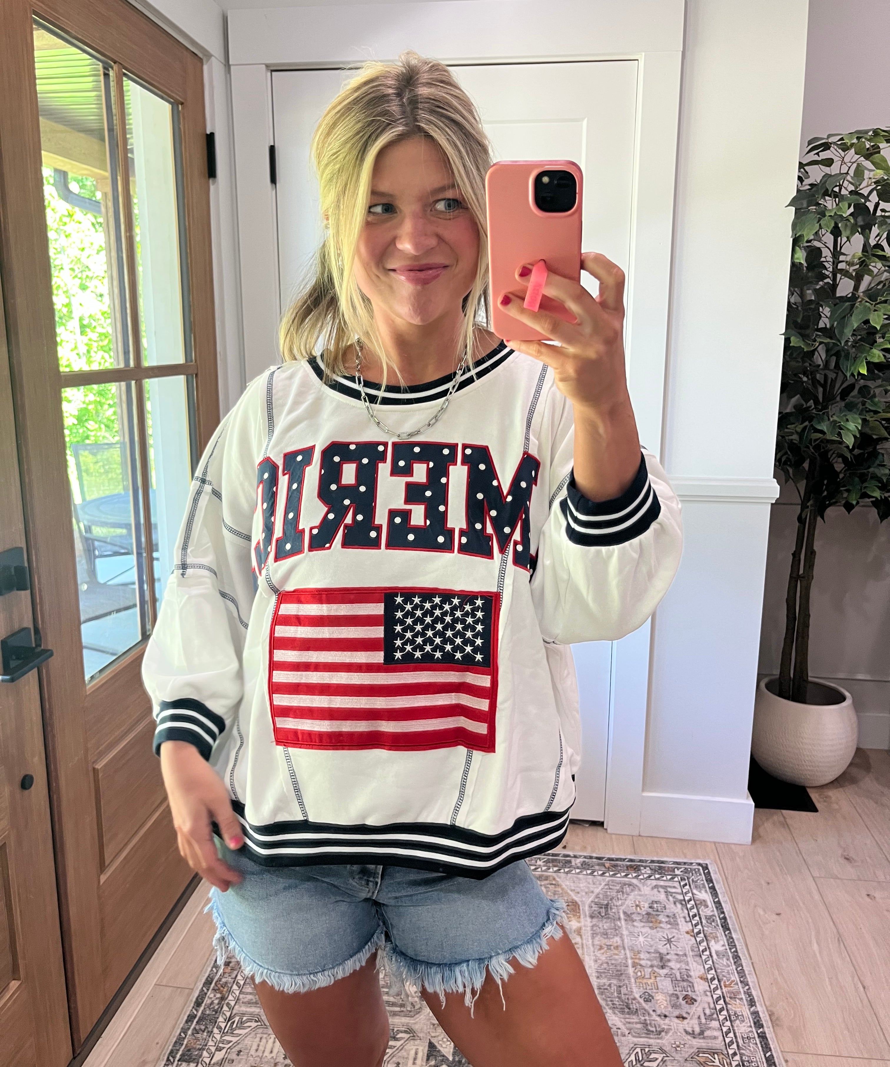Varsity America Pullover